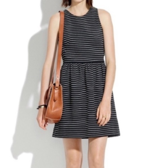 MADEWELL Pierside Tank Dress Black SZ XXS - Picture 2 of 7